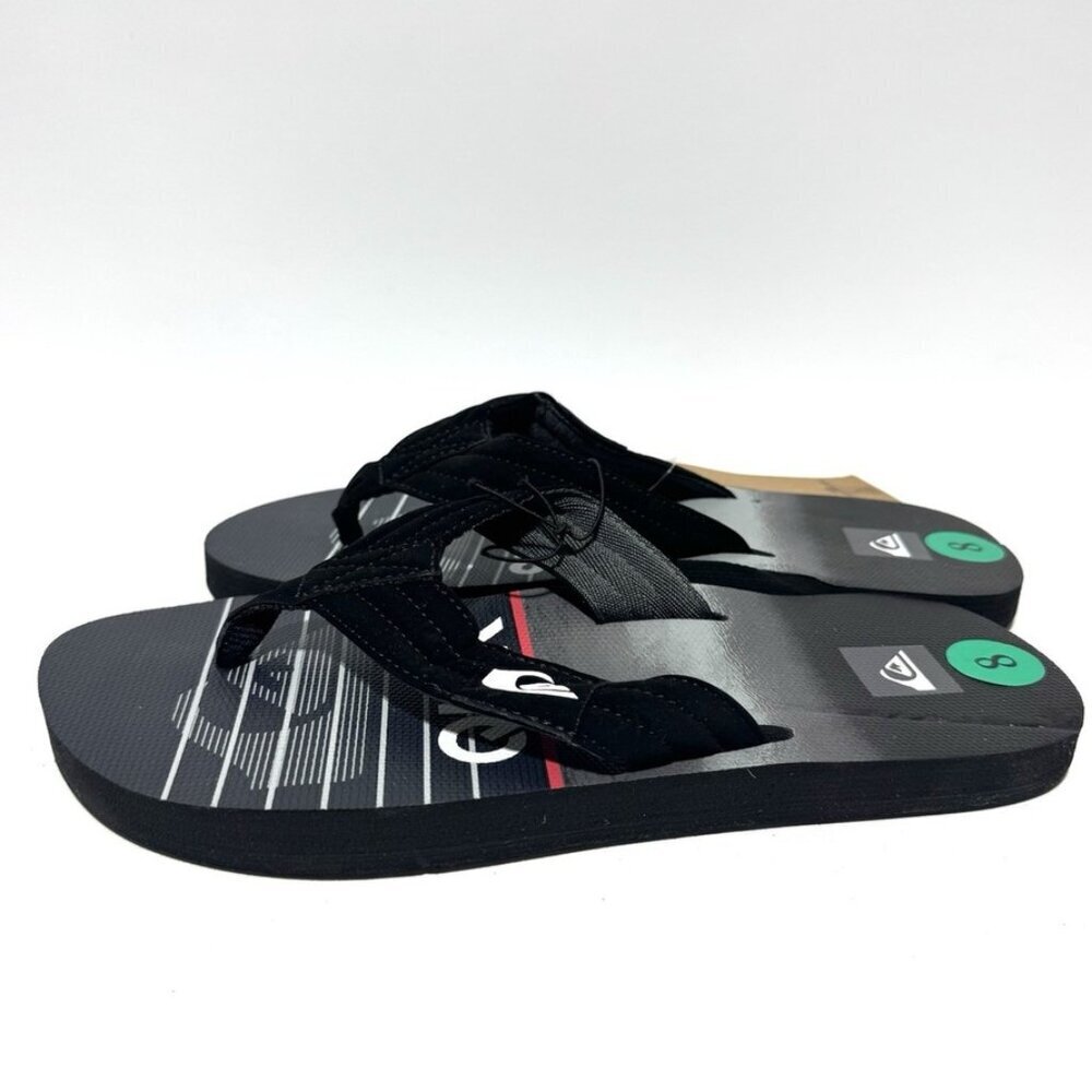 Quicksilver Mens Dune Sandals Black Size 8 M